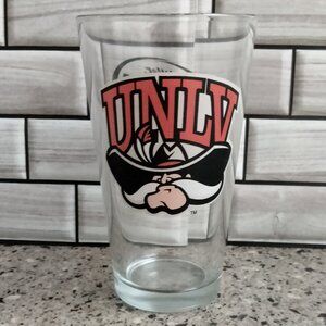 New UNLV Runnin' Rebels Miller Lite Pint Glass